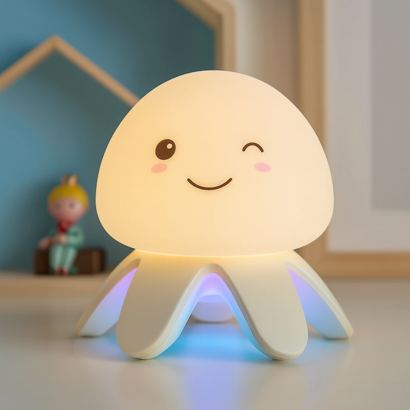 veilleuse méduse bruit blanc bébé