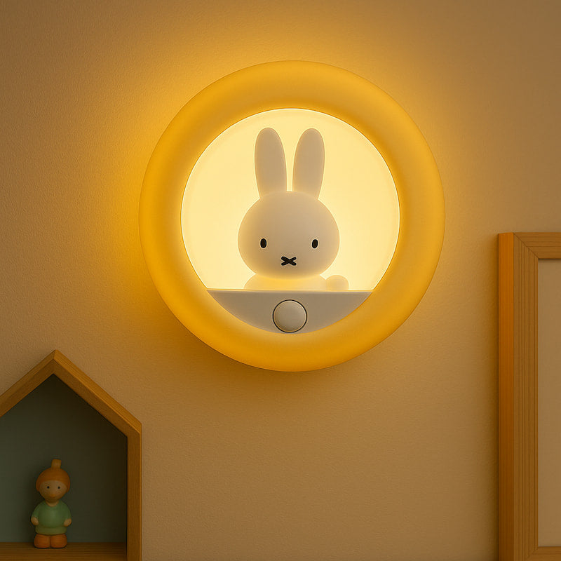 veilleuse murale Miffy lapin avec capteur