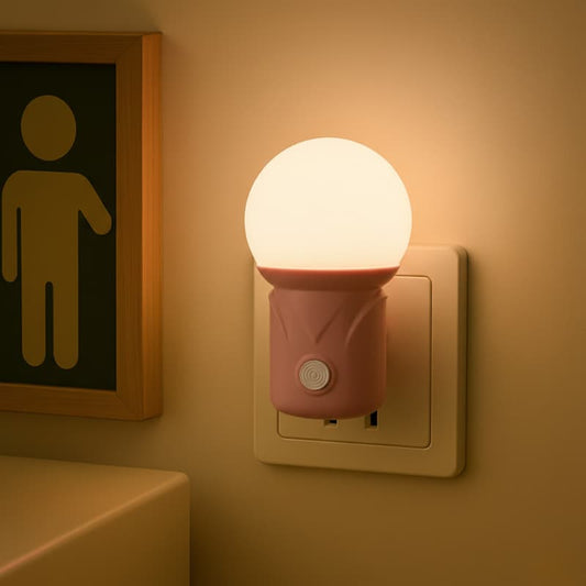 Veilleuse LED douce sur prise EU blanche Madouceveilleuse