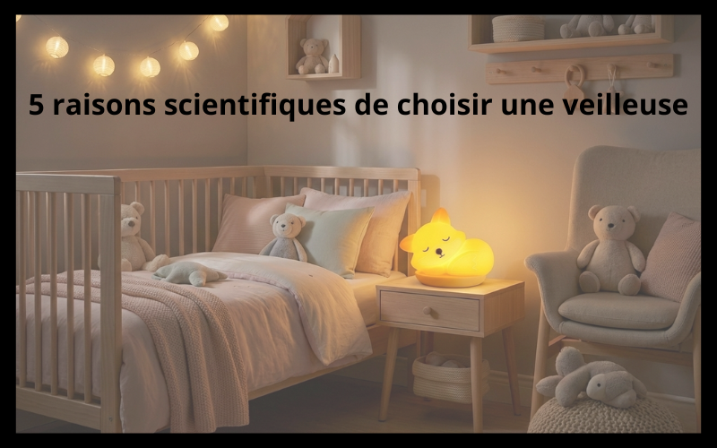 5 raisons scientifiques de choisir une veilleuse