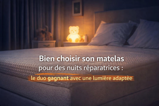 Bien choisir son matelas pour des nuits réparatrices  le duo gagnant avec une lumière adaptée