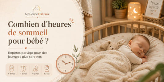 Combien d'heures de sommeil pour bébé 