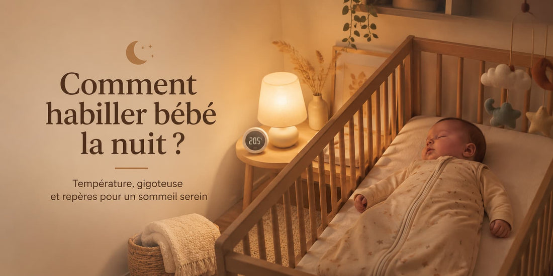 Comment habiller bébé la nuit ?