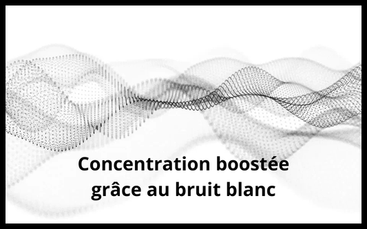 Concentration boostée par le bruit blanc