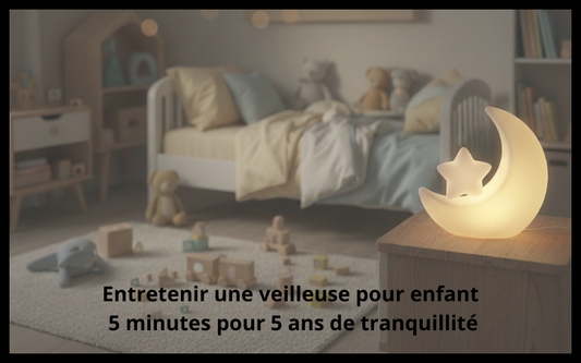 Entretenir une veilleuse pour enfant