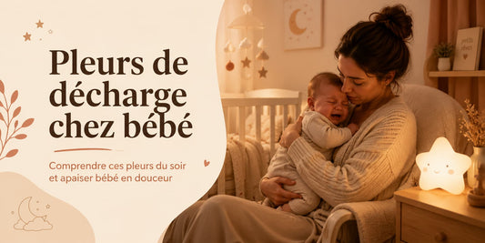 Pleurs de décharge chez bébé : comprendre, accompagner et rassurer