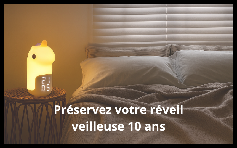 Entretien et durée de vie d'un réveil veilleuse : le guide complet