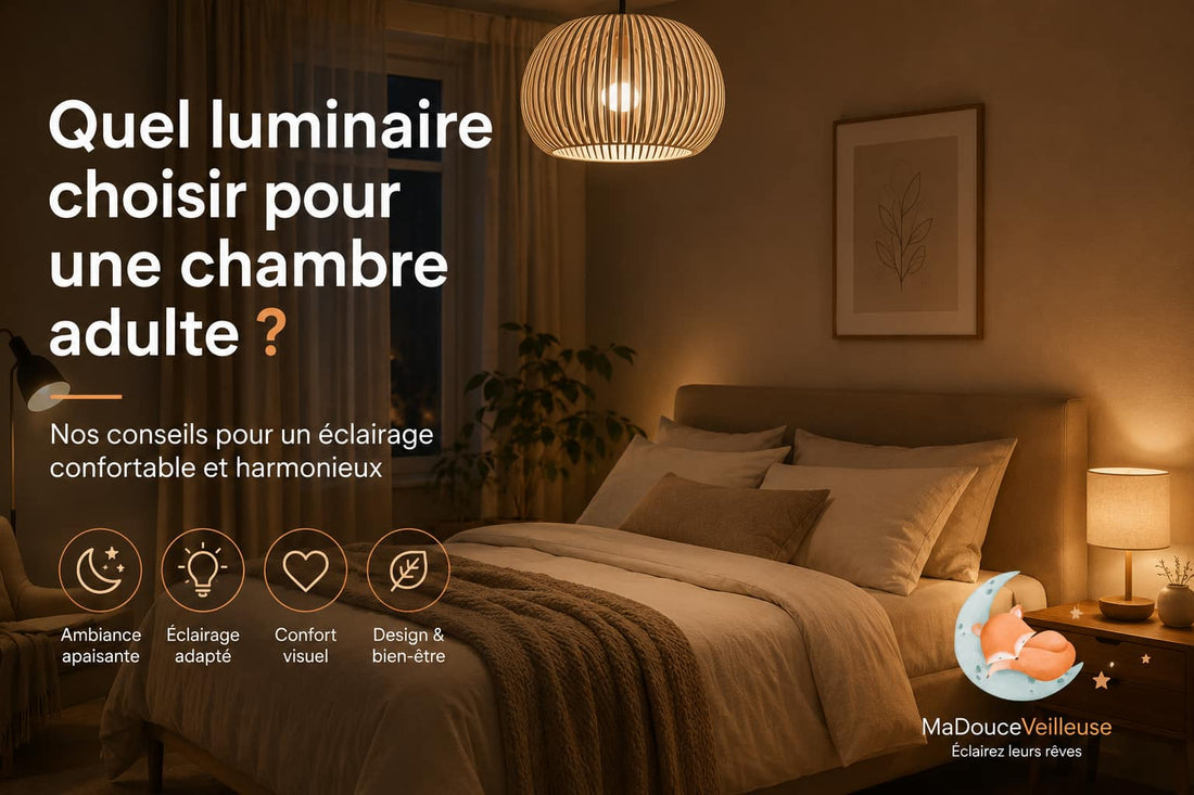 Quel luminaire choisir pour une chambre adulte 