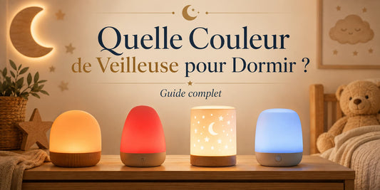 Quelle couleur de veilleuse pour dormir 