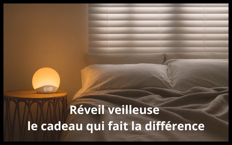 Réveil veilleuse : le cadeau original qui transforme les matins