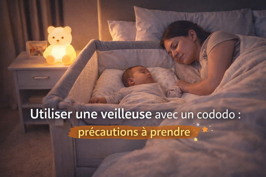 Utiliser une veilleuse avec un cododo : précautions à prendre
