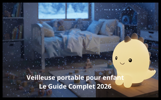 Veilleuse portable enfant : l’alliée des nuits sans stress