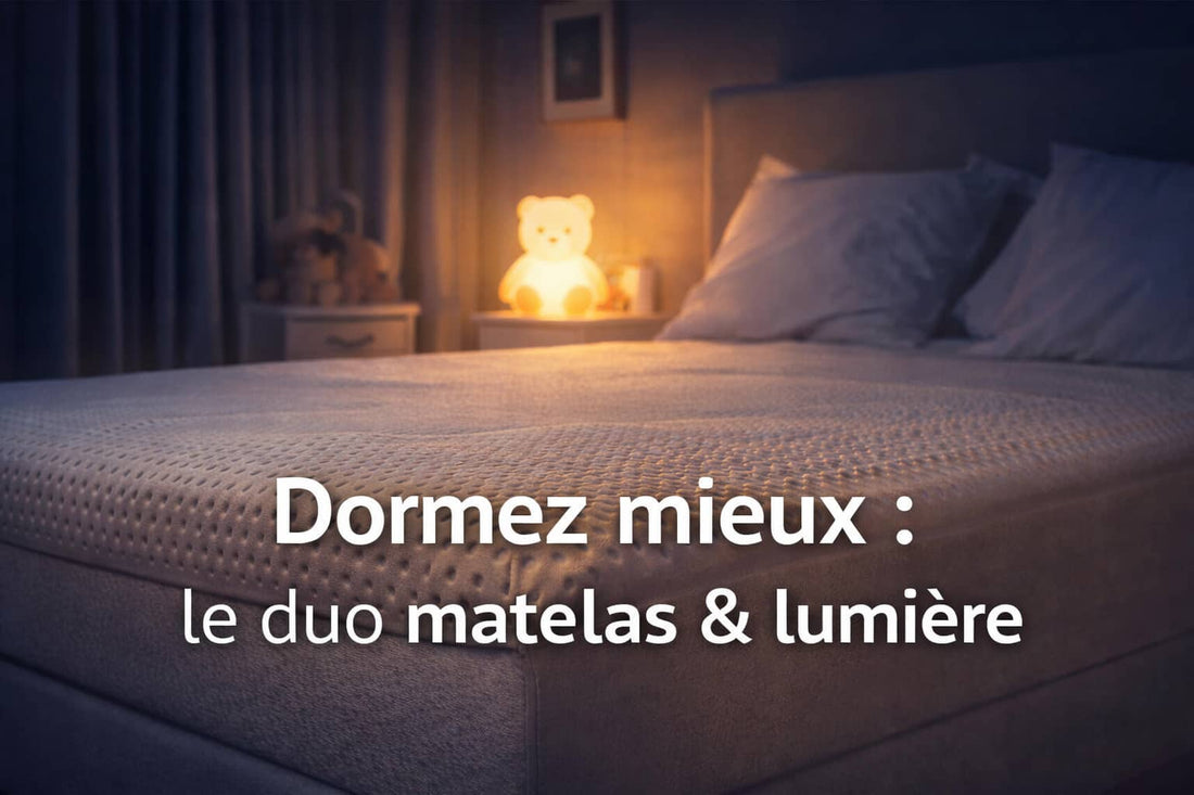 Comment le matelas latex et la lumière d'ambiance transforment votre nuit
