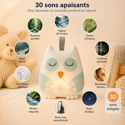 Machine à Bruit Blanc Bébé Hibou – OwlSleep