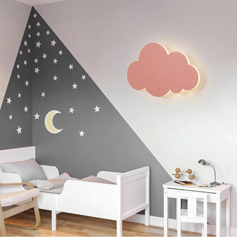 Veilleuse murale LED chambre bebe nuage acrylique MaDouceVeilleuse