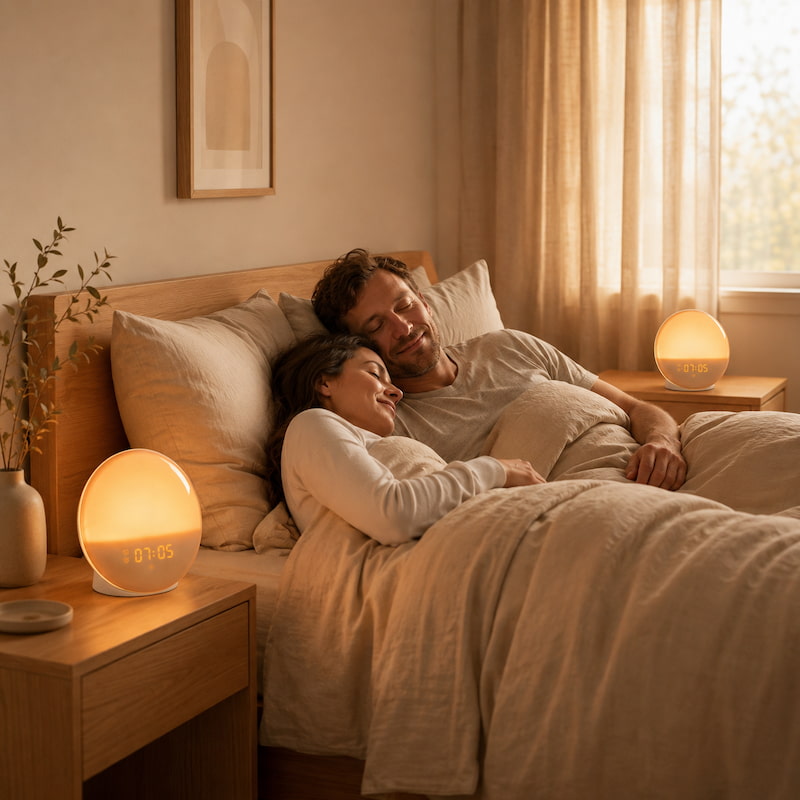 Pack Duo NoctaRise | 2 réveils simulateurs d'aube ⏰