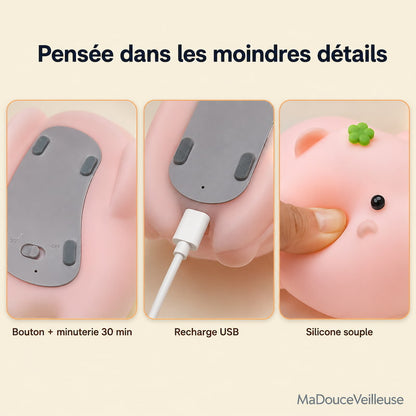 Veilleuse hippopotame bébé - HippoLight