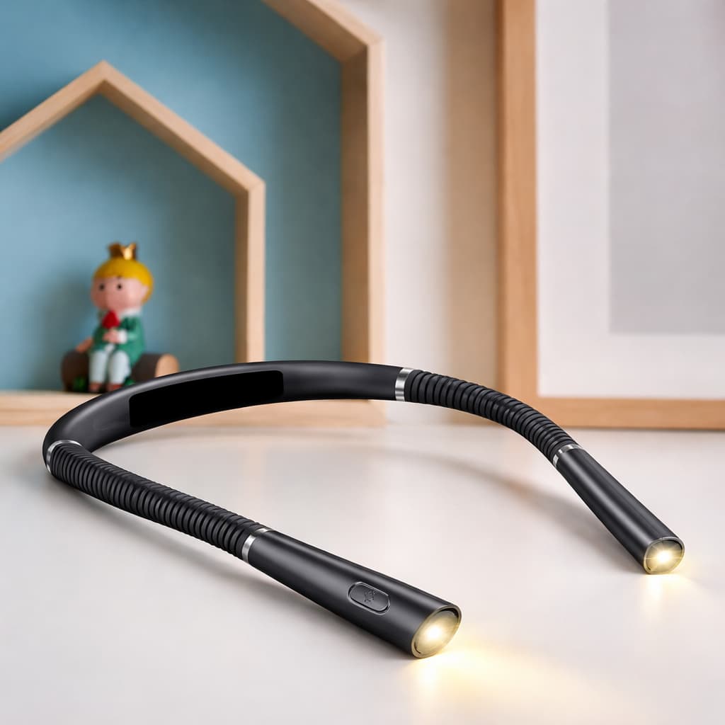 neck reading light flexible led