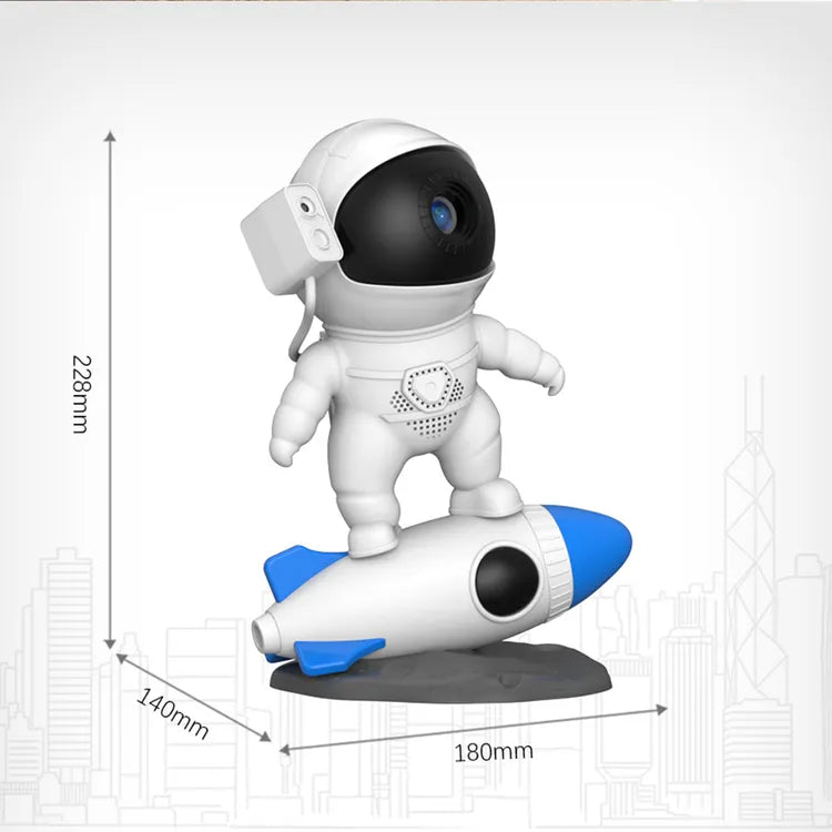 Lampe astronaute à projection et bruit blanc - CosmoSleep