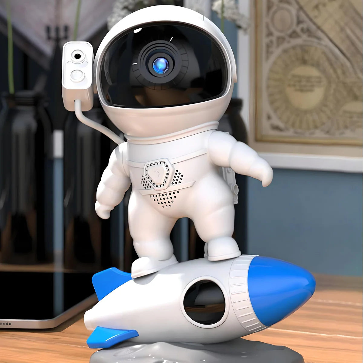 Lampe astronaute à projection et bruit blanc - CosmoSleep
