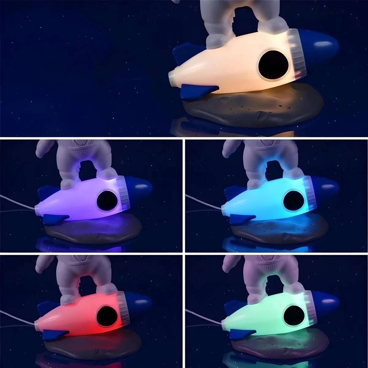 Lampe astronaute à projection et bruit blanc - CosmoSleep