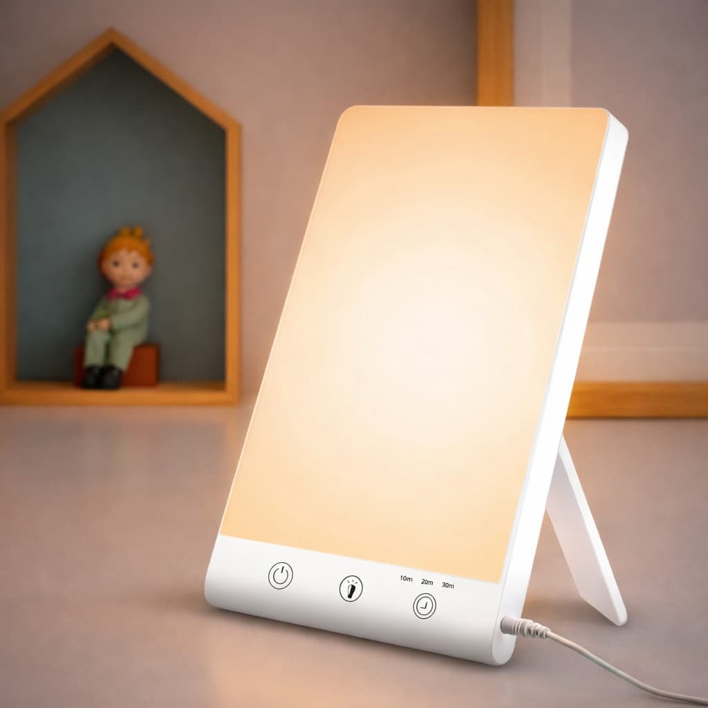Lampe luminothérapie LumiRise 10 000 lux bureau
