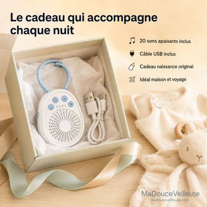 Machine Bruit Blanc Bébé Portable 20 Sons – MiniCalm