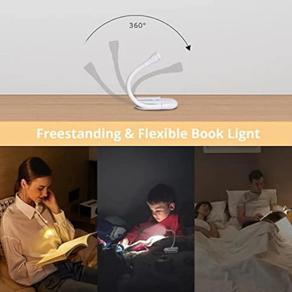 Liseuse pince LED col flexible 360 lumiere douce MaDouceVeilleuse