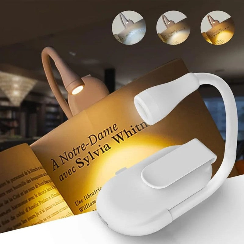 Lampe lecture pince design compact veilleuse adulte MaDouceVeilleuse