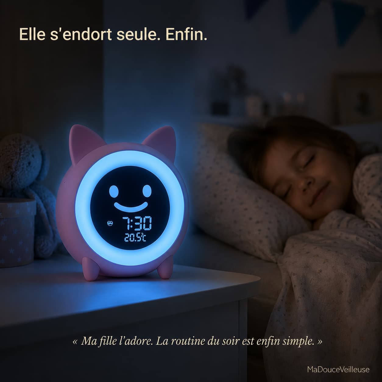 Veilleuse réveil éducatif pour enfant