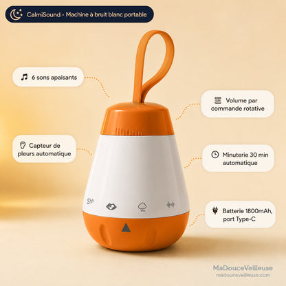 Machine Bruit Blanc Bébé nomade – CalmiSound