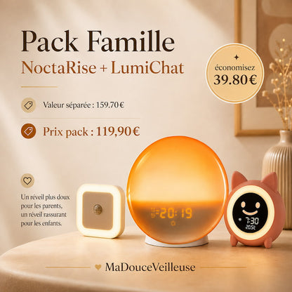 Pack Famille | NoctaRise + LumiChat 🌅
