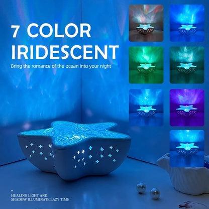 Reflets ondulants plafond chambre veilleuse LED Madouceveilleuse