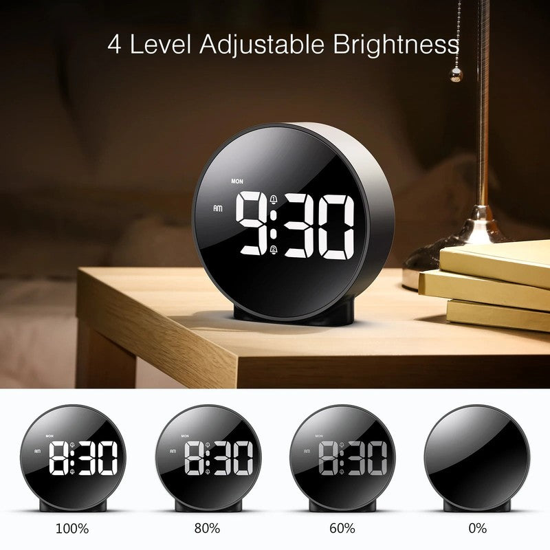 Reveil LED chambre adulte ecran haute definition MaDouceVeilleuse