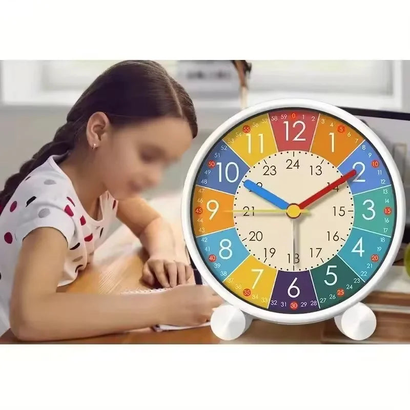 Reveil apprentissage heure enfant cadran aiguilles MaDouceVeilleuse