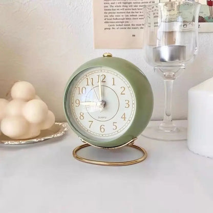 Reveil quartz silencieux style vintage MaDouceVeilleuse