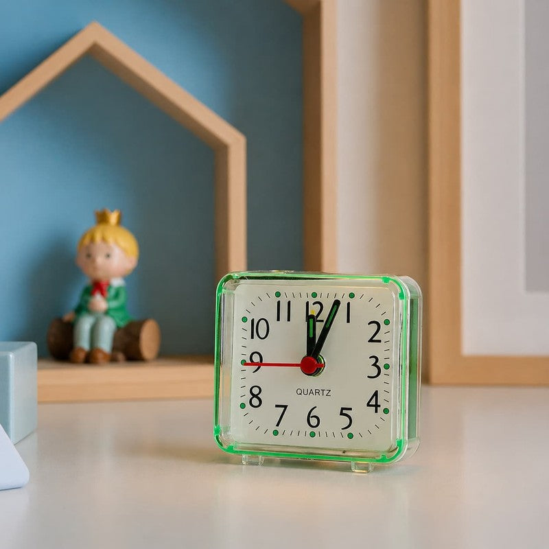 Reveil analogique enfant TinyRise coloris rose chambre MaDouceVeilleuse