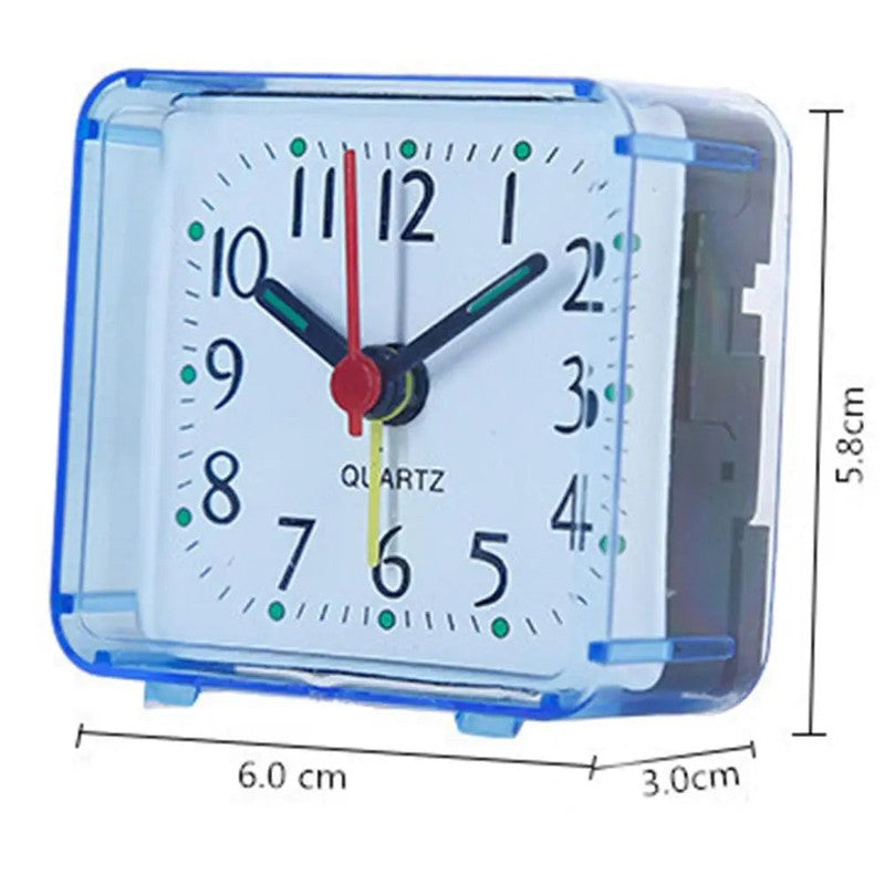 Reveil analogique enfant TinyRise blanc pose table nuit MaDouceVeilleuse
