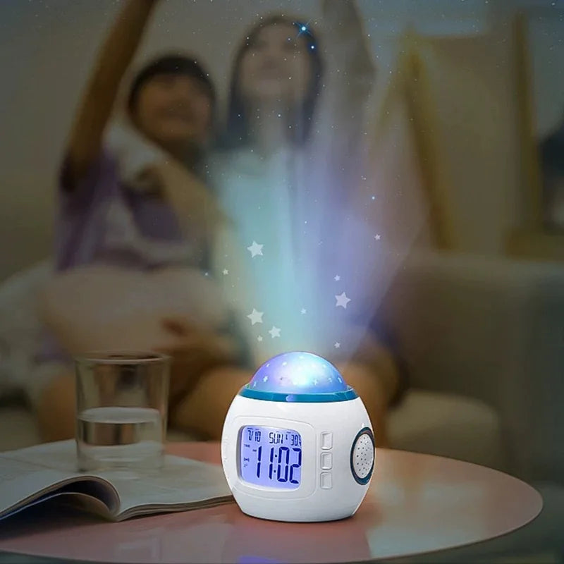 DreamStar Rise reveil projecteur lumiere douce enfant MaDouceVeilleuse