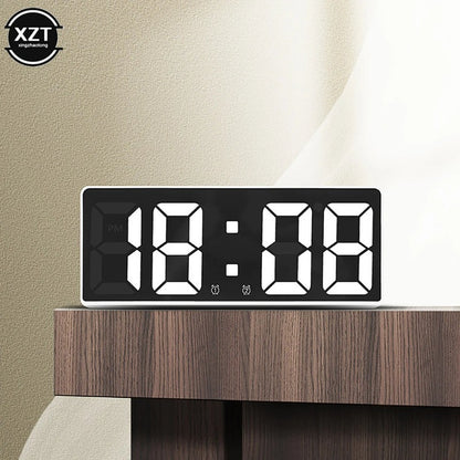 Reveil gros chiffres mode nuit automatique senior MaDouceVeilleuse