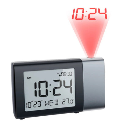 Reveil digital BeamRise ecran LCD date temperature MaDouceVeilleuse