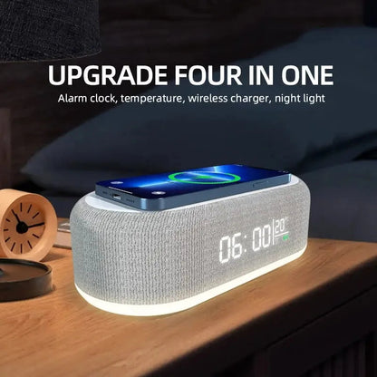 PowerRise reveil veilleuse chargeur QI certifie MaDouceVeilleuse
