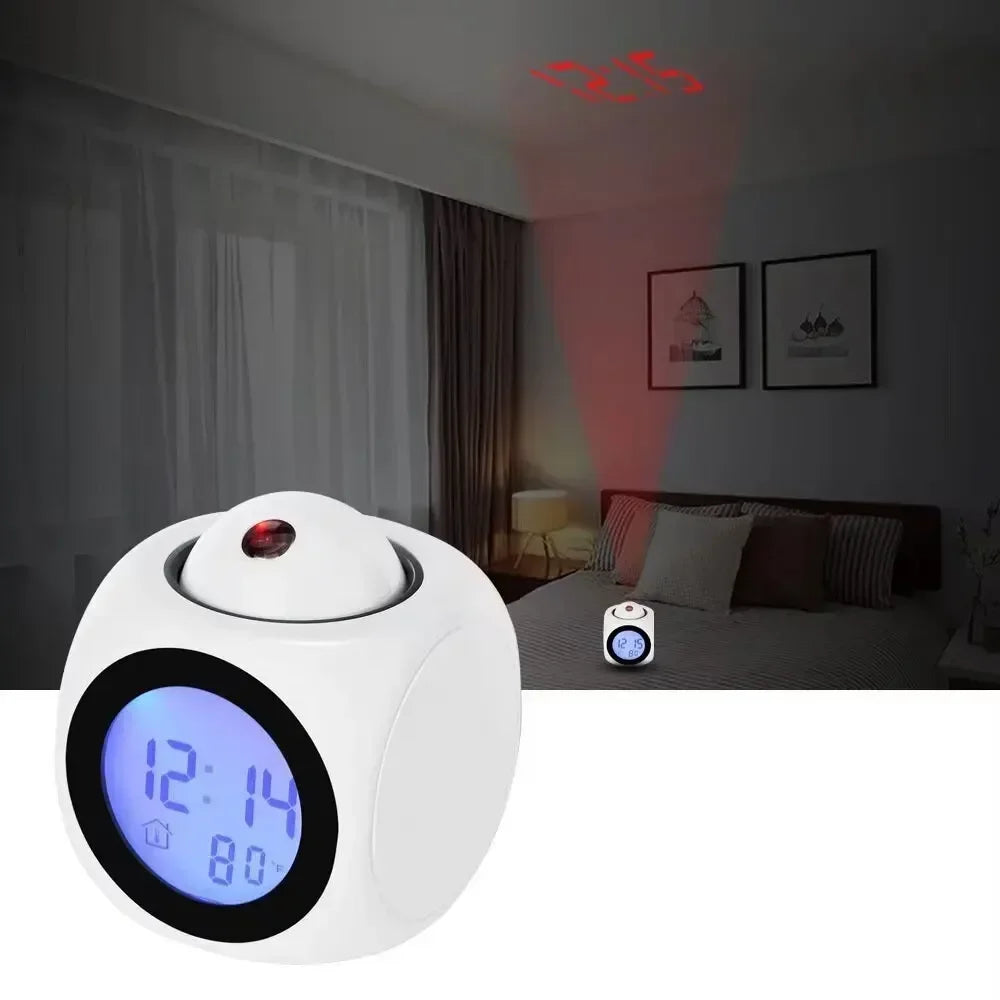Reveil Projecteur de lheure au plafond