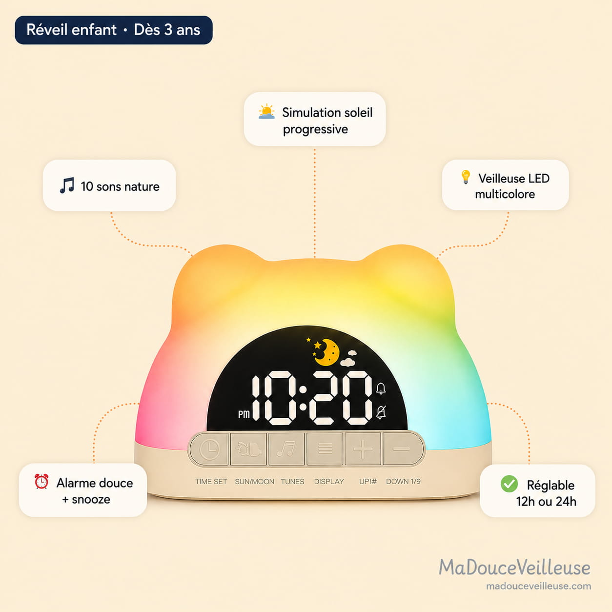 Interaktiver Wecker - SmartRise