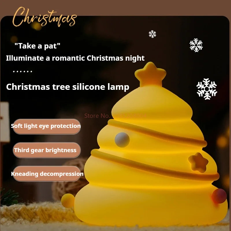 Veilleuse sapin de Noël en silicone - SapiLumi