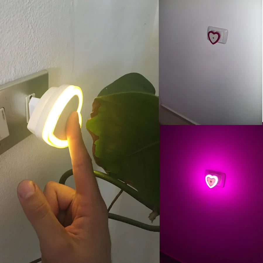 Veilleur coeur sur prise - LoveLight