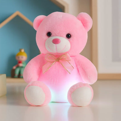 cadeau peluche veilleuse ourson lumineux