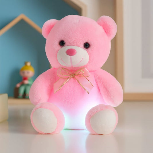 cadeau peluche veilleuse ourson lumineux