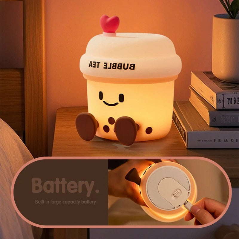 Veilleuse bebe design kawaii BobaGlow MaDouceVeilleuse