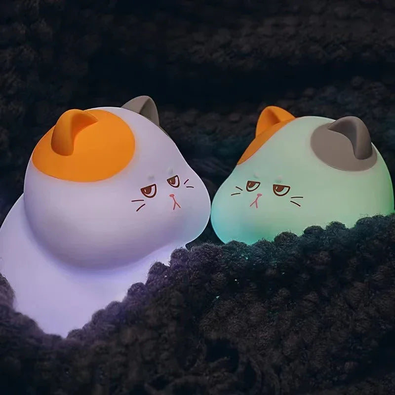 KittyLumi veilleuse silicone chat poisson enfant MaDouceVeilleuse